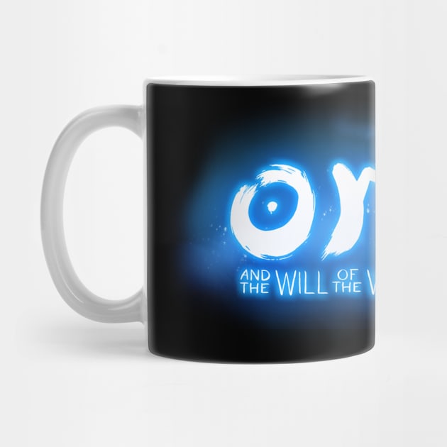 Ori And The Blind Forest Blue Logo by Health